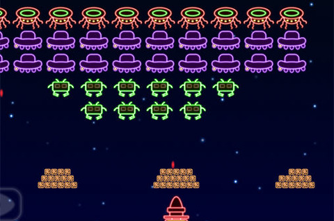 neon-invaders